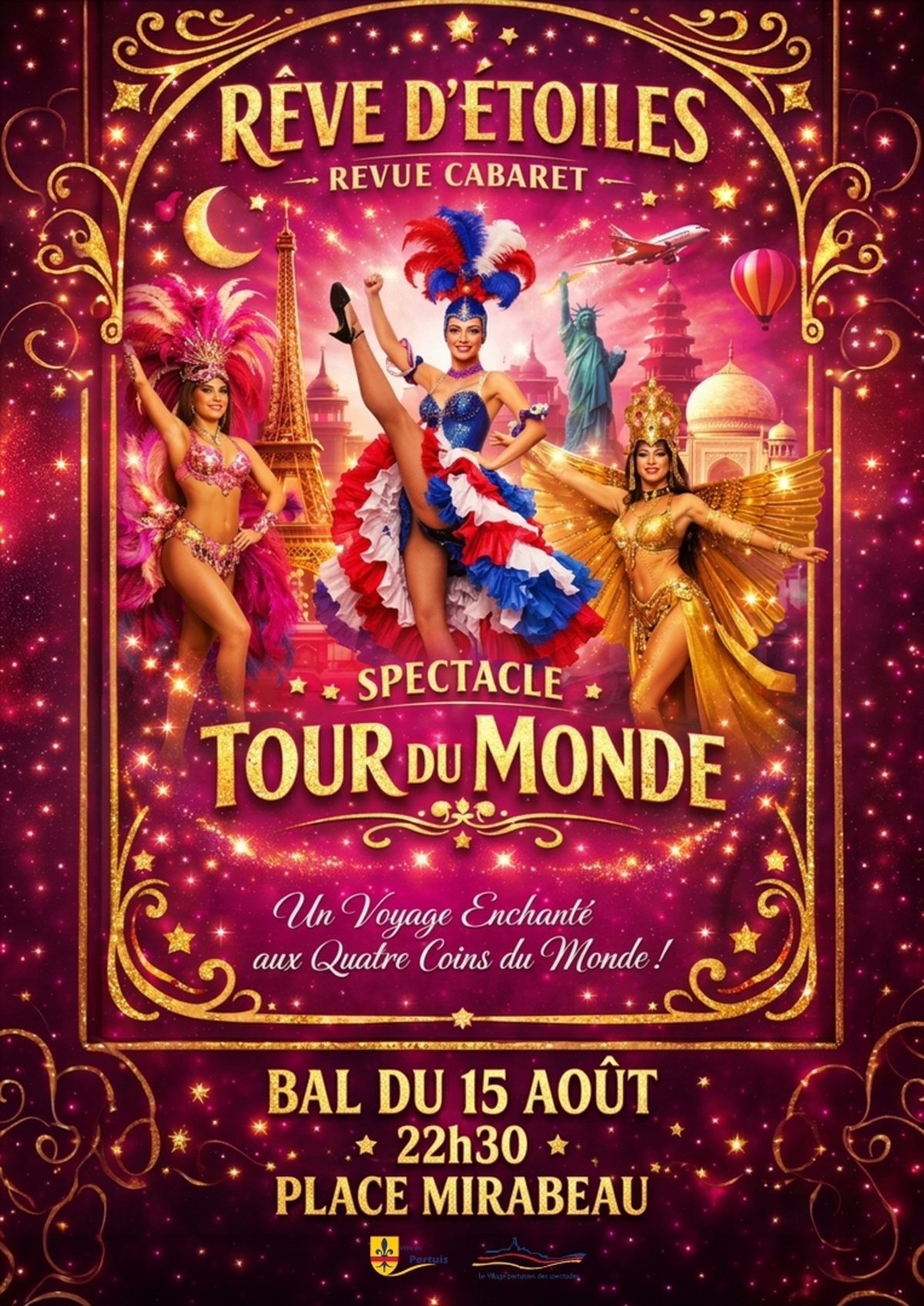 Spectacle tour du monde