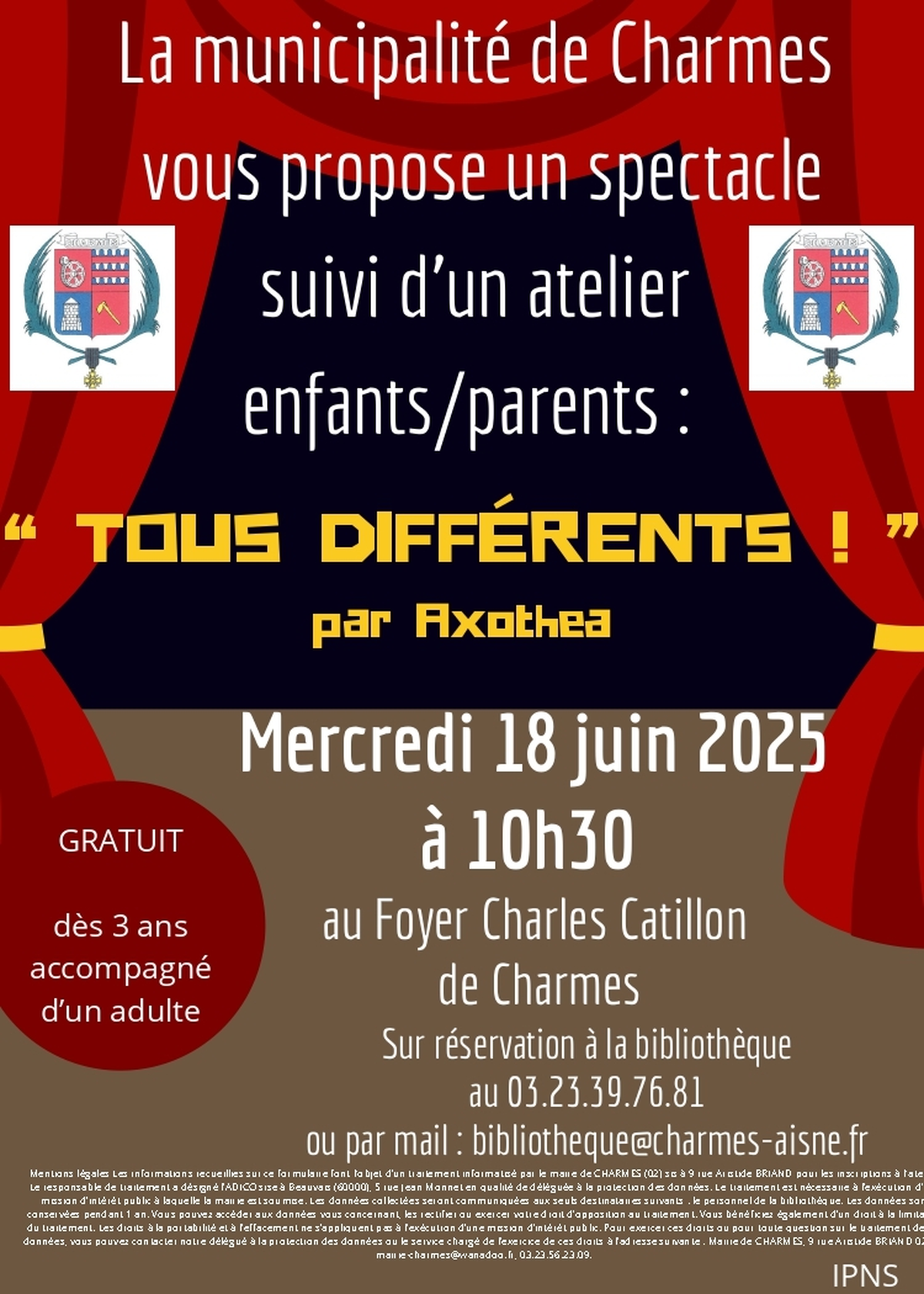 Spectacle Tous différents