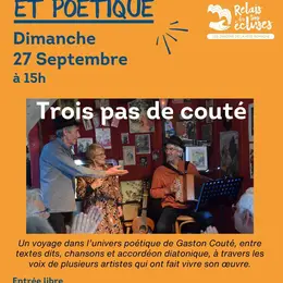 Spectacle Trois pas de Couté