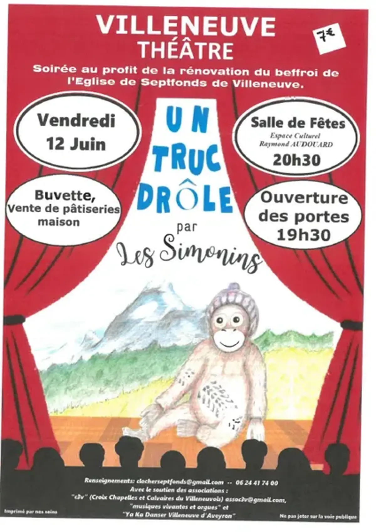 Spectacle  Un truc drôle par Les Simonins