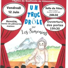 Spectacle  Un truc drôle par Les Simonins