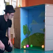 Spectacle Une boîte ? par la Compagnie Jong & Cie