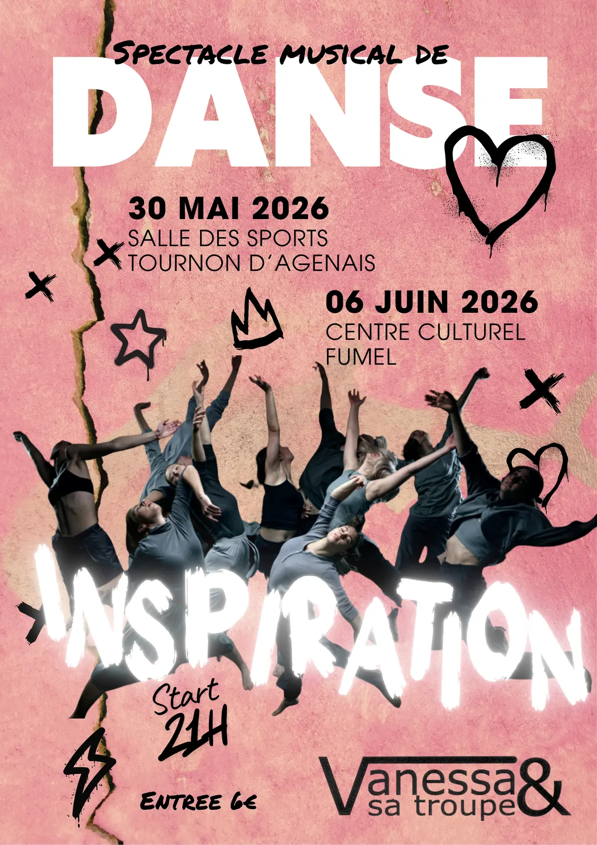Spectacle Vanessa et sa troupe Inspiration