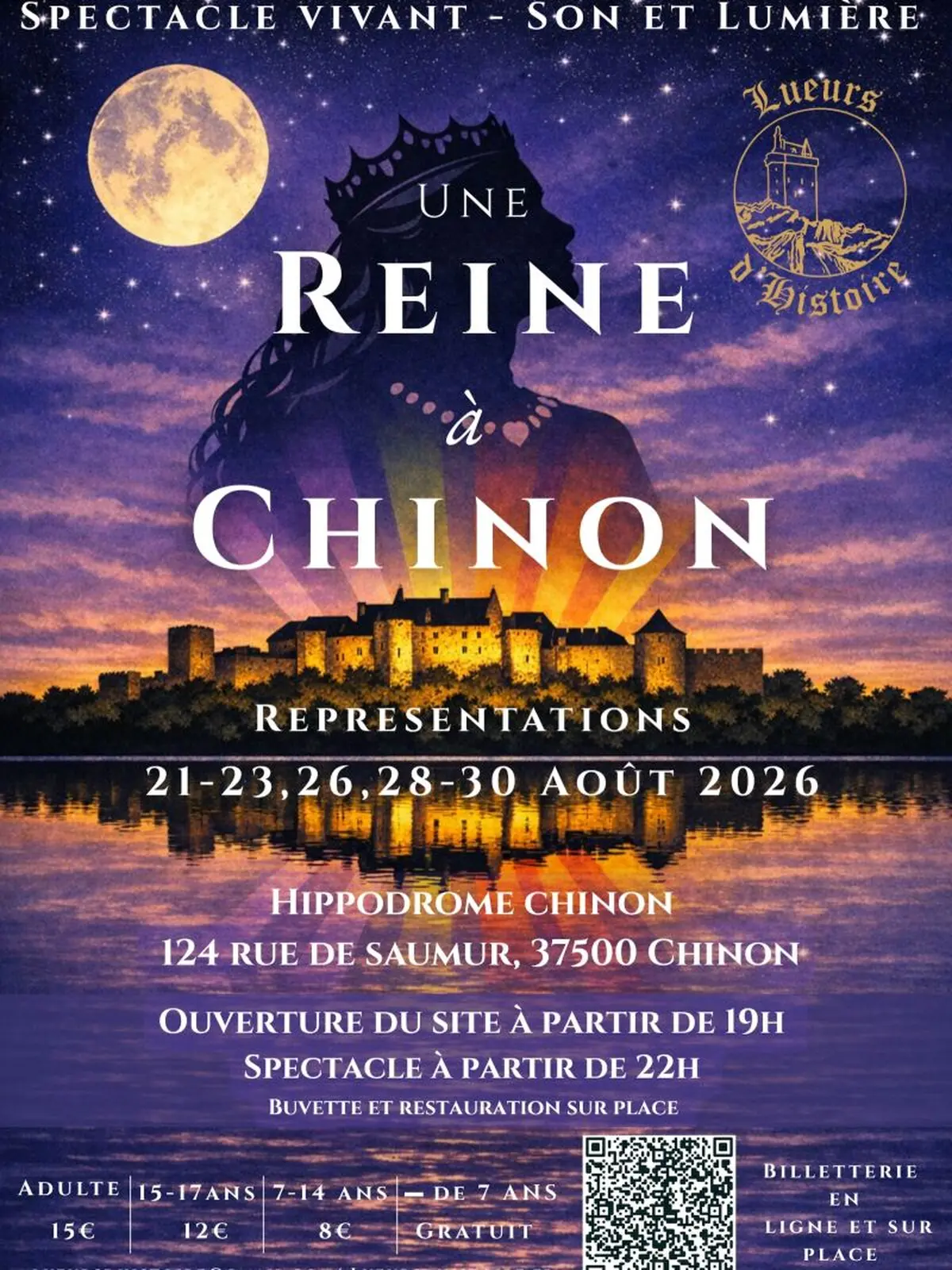 Spectacle vivant Une reine à Chinon