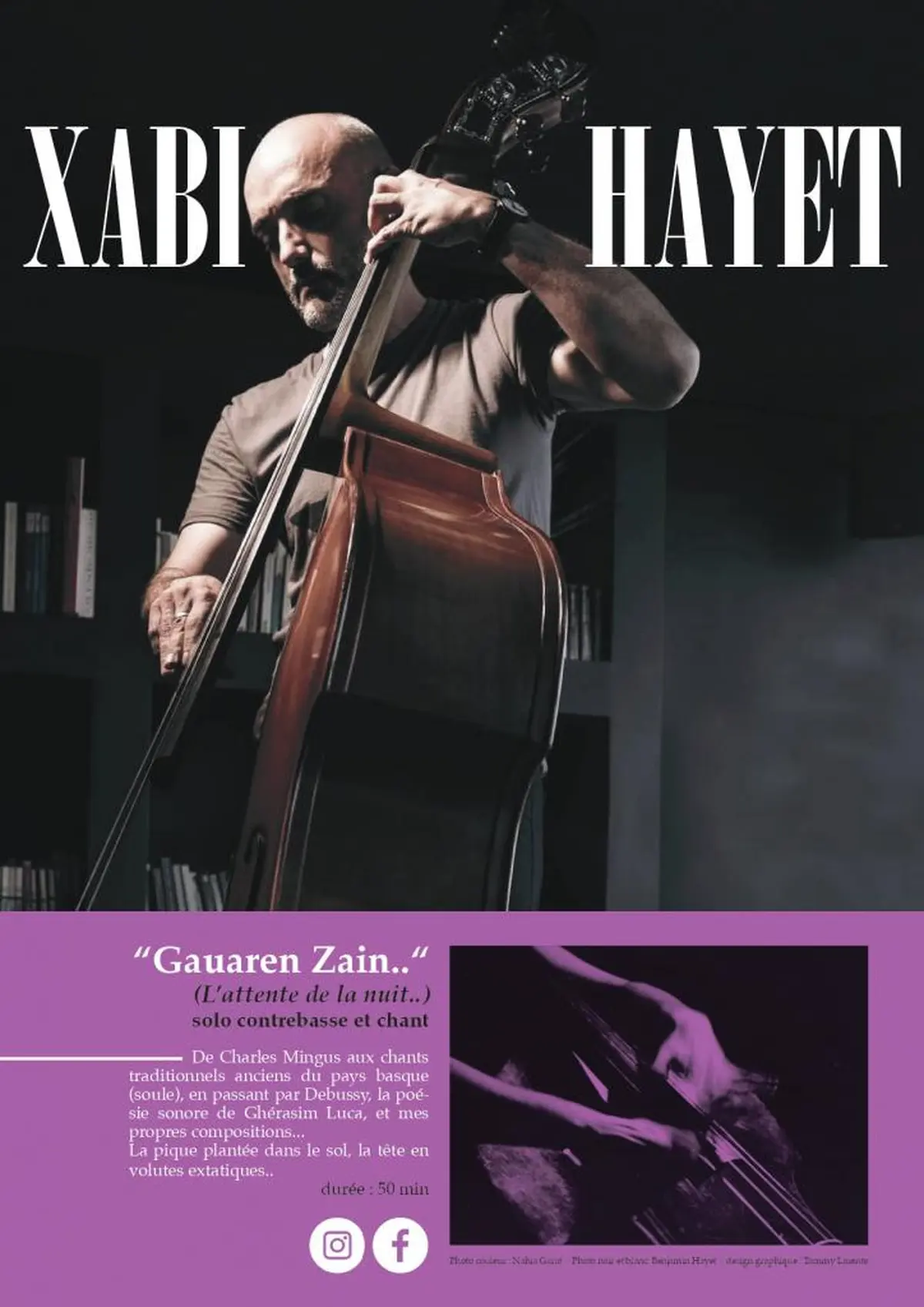 Spectacle Xabi Hayet : Gauaren Zain