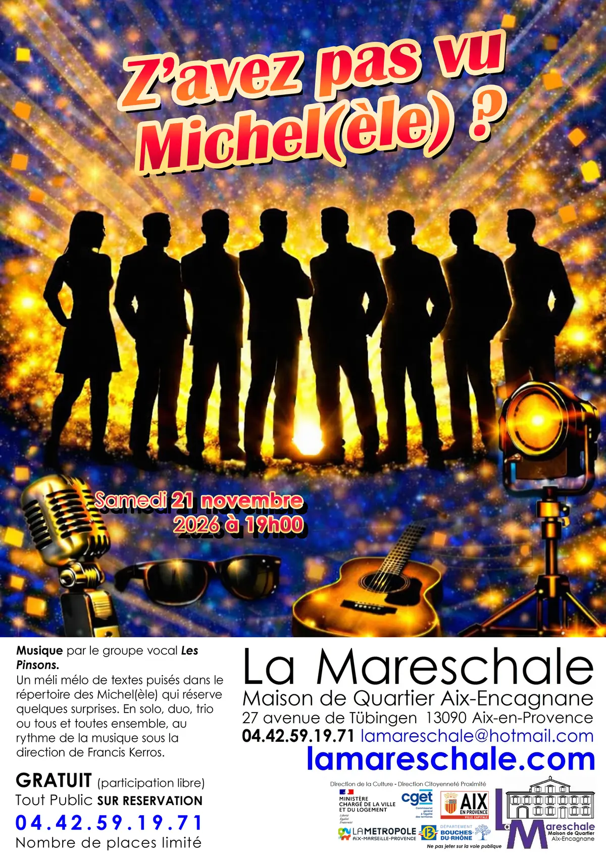 Spectacle - Z'avez pas vu Michel(èle)