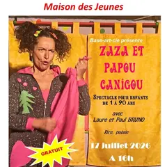 Spectacle : Zaza Et Papou Canigou