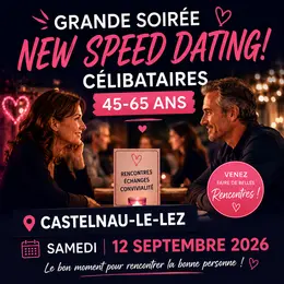 Speed Dating  45-65 Ans Avec Soirée Dansante