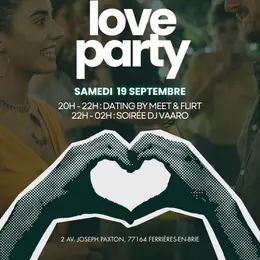 Speed Dating + DJ PARTY  Crystal (77) X Meet & Flirt