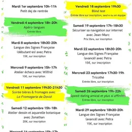Speed meeting amical et plus si affinités