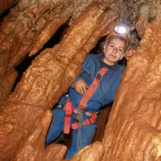 Spéléologie à proximité des Vans (07)