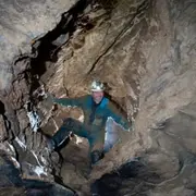 Spéléologie dans la Grotte de Pézenas (07)