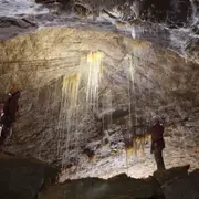 Spéléologie dans le Gouffre George (09)