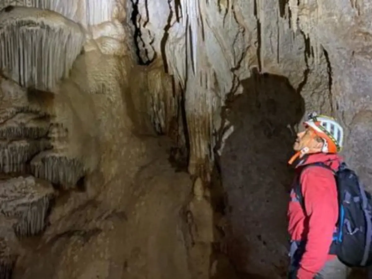 Sp&eacute;l&eacute;ologie proche de Montpellier dans les Gorges de l'H&eacute;rault