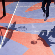 Sport séniors en plein air : activité basketball par la Domrémy basket 13