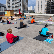 Sport Séniors en Plein Air : Cardio-Boxing, fitness, renforcement musculaire par UFOLEP 75