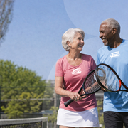 Sport seniors en plein air : Tennis Santé au tennis Marguerite Broquedis