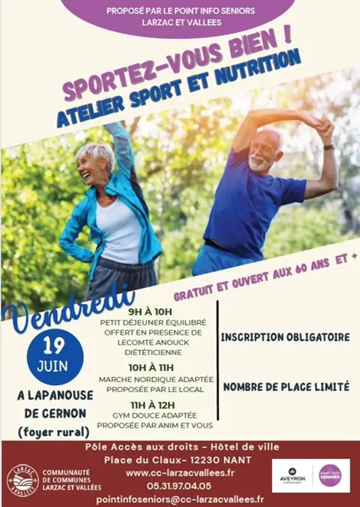 Sportez-vous bien !