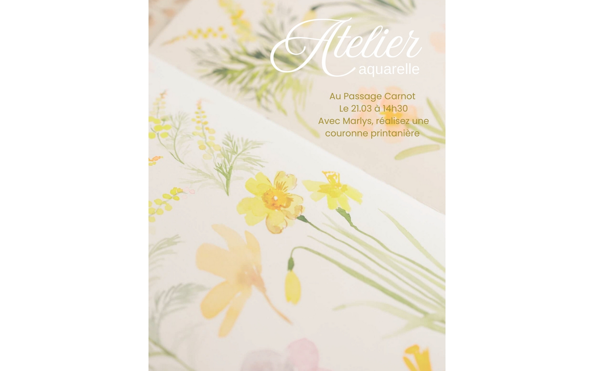 Spring Ateliers Créatifs Au Passage Carnot