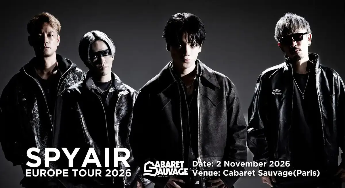 SPYAIR en concert au Cabaret Sauvage à Paris