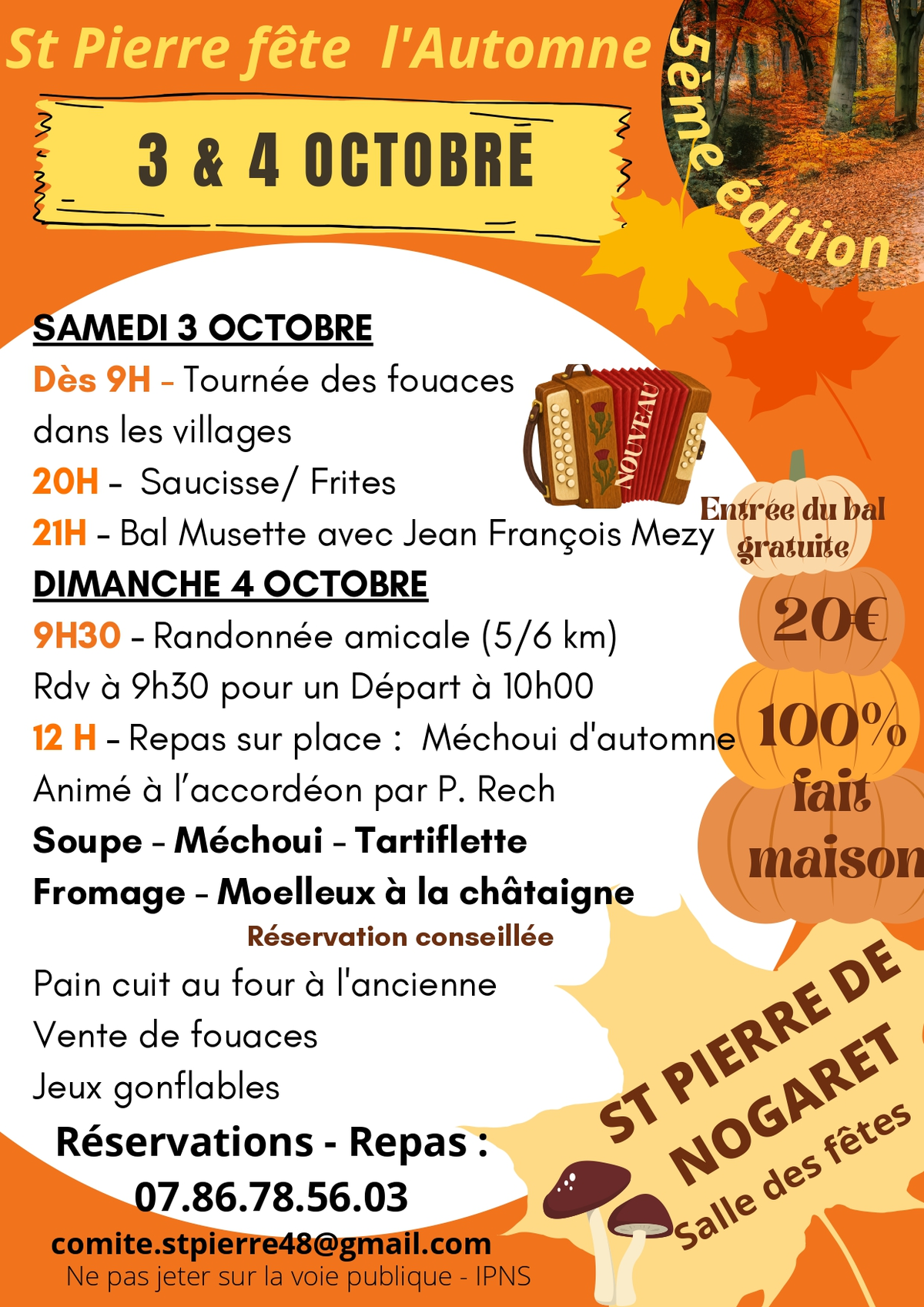 St Pierre Fête L'Automne