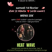 St Valentin - Soirée concert HEAT WAVE