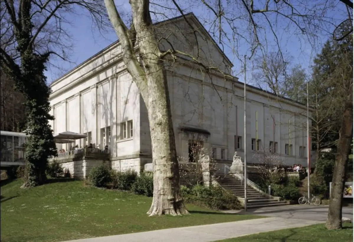 Entrée de la Kunsthalle de Baden-Baden