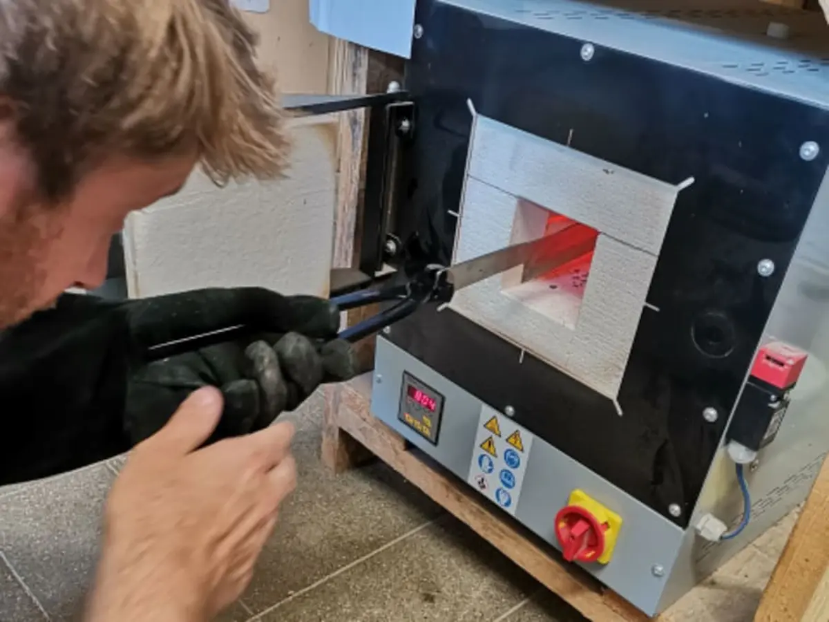 Stage 2 jours fabrication d'un couteau à Saint-Sulpice (53)