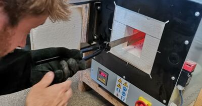 Stage 2 jours fabrication d'un couteau &agrave; Saint-Sulpice (53)