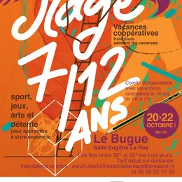Stage 7/12 ans - vacances coopératives