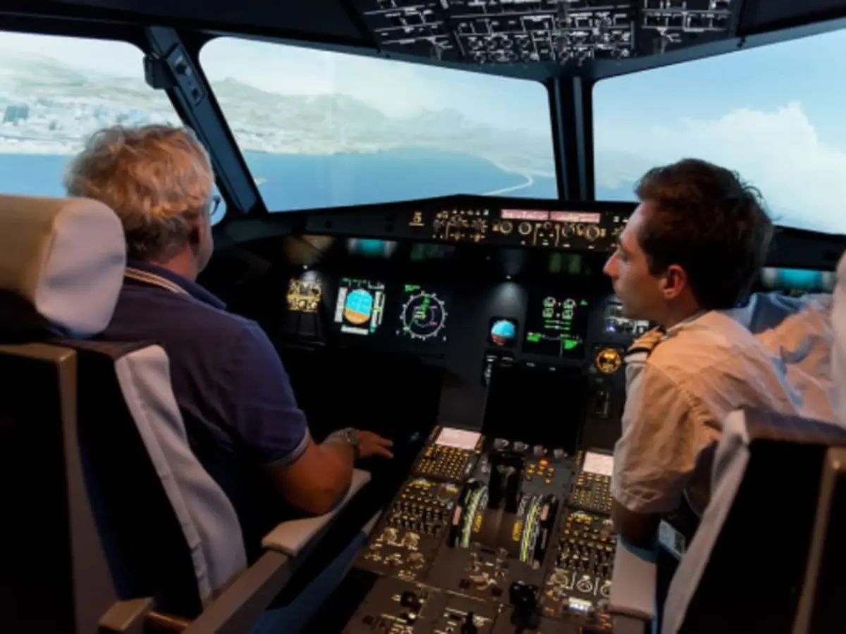 Stage anti-stress en avion sur simulateur à Roissy