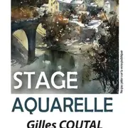 Stage aquarelle animé par Gilles COUTAL, peintre naturaliste, aquarelliste - Vieux Moulin