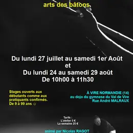 Stage Art du/des baton(s) à Vire Normandie