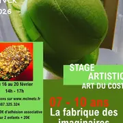 Stage artistique d'hiver à la MCL - Art du costume