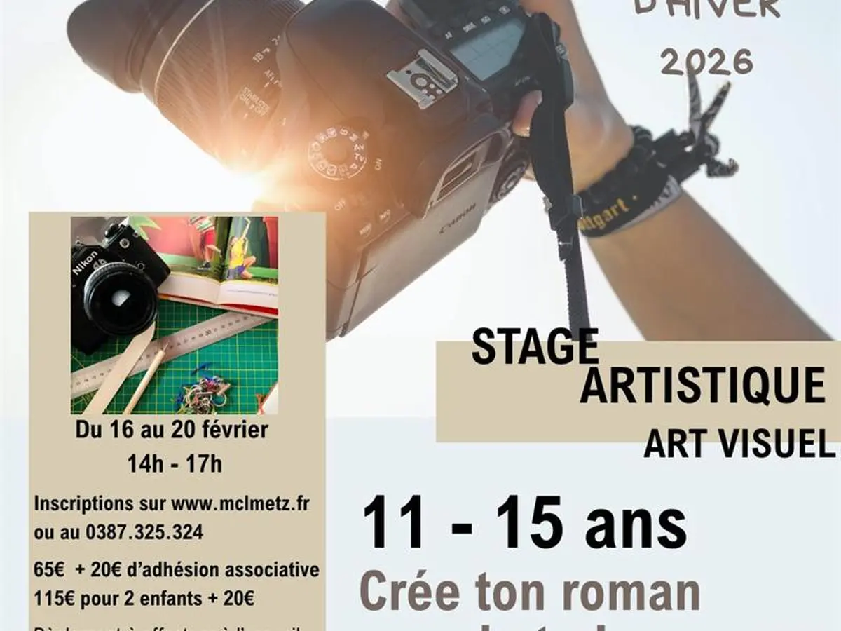 Stage artistique d'hiver à la MCL - Arts visuels