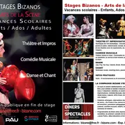 Stage Arts de la Scène - Enfants, Ados, Adultes