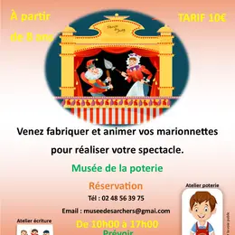 Stage atelier marionnettes au musée