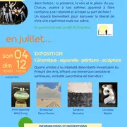 Stage au Prieuré des Arts au mois de juin et juillet à Saint-Rémy