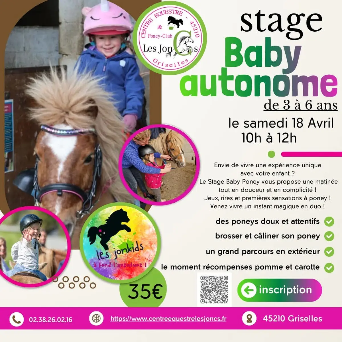 Stage baby poney