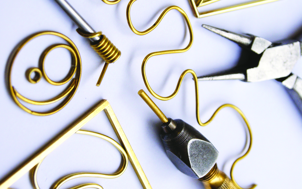 STAGE BIJOUX - Mise en forme de fil