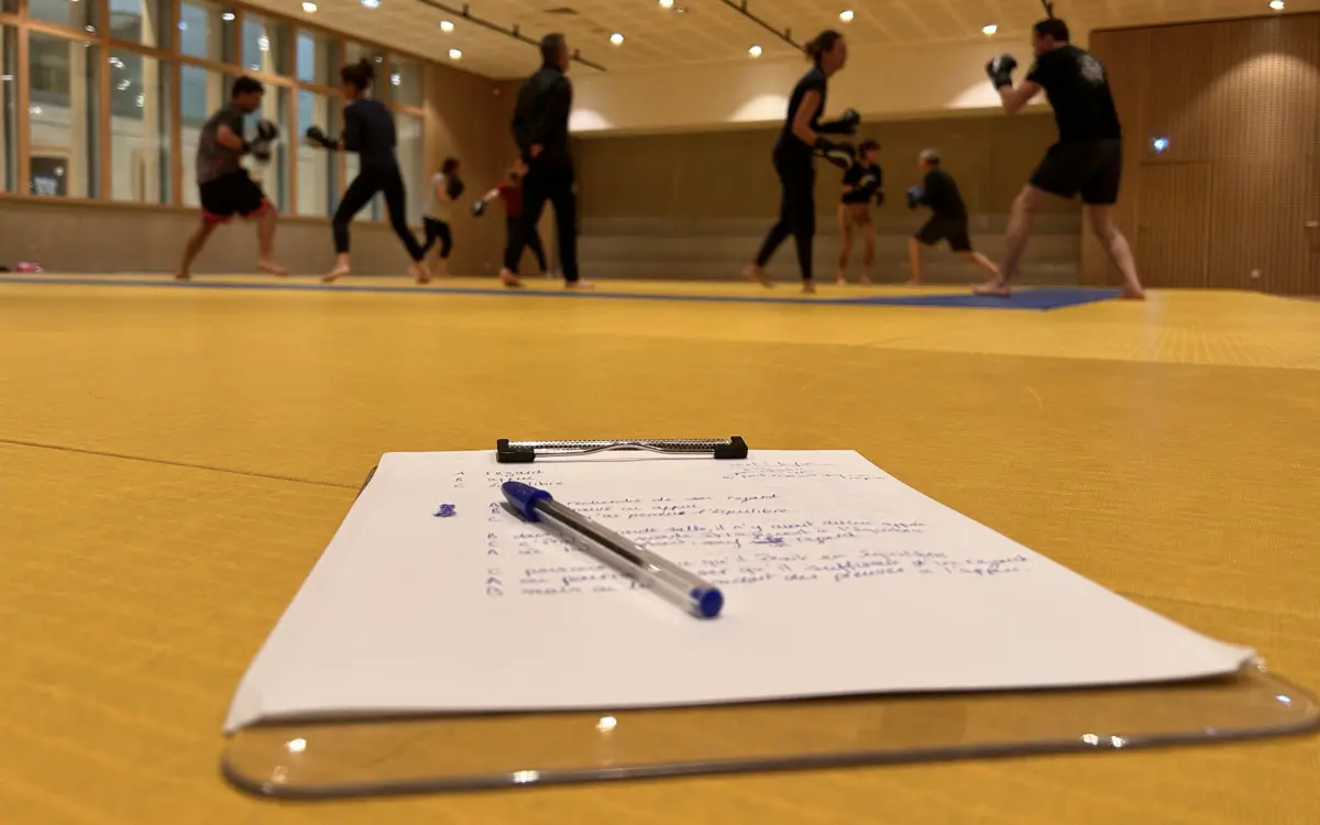 Stage boxe et écriture au Carreau du temple