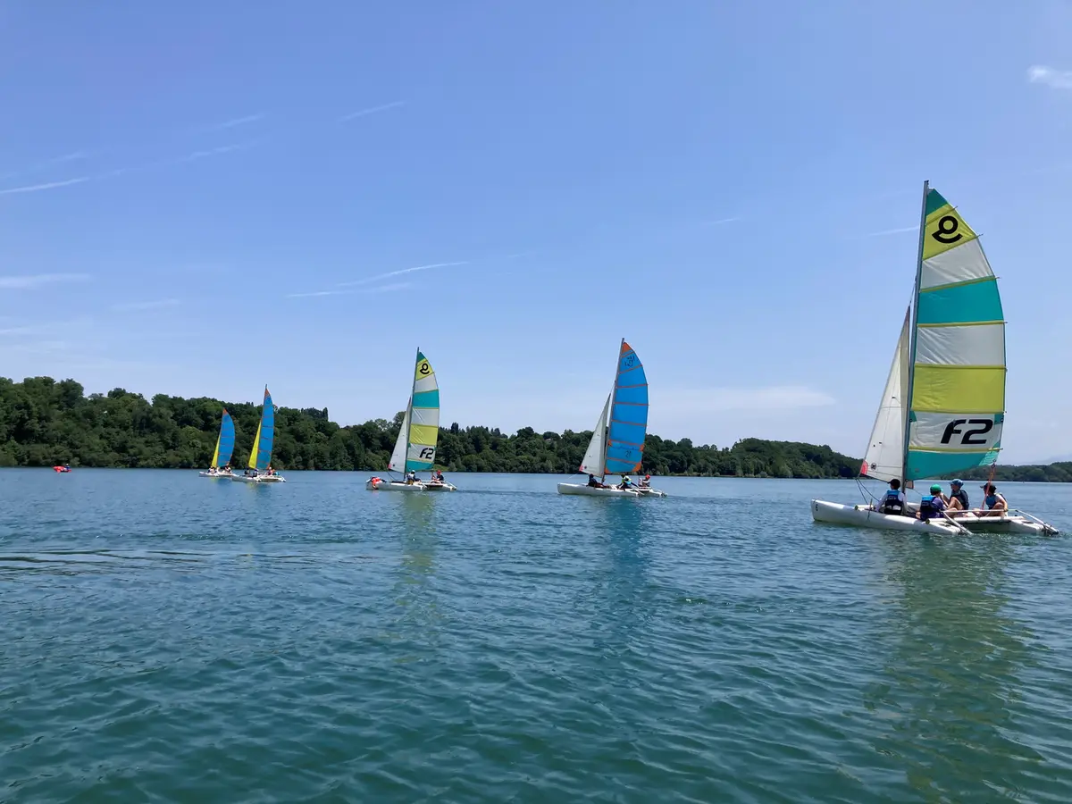 Stage catamaran