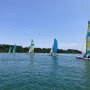 Stage catamaran