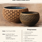 Stage céramique avec Thierry Luang Rath