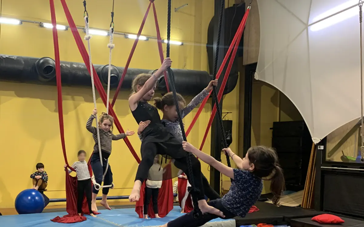 Stage cirque pour les enfants pendant les vacances de février