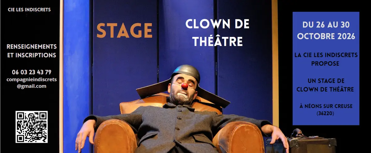Stage clown de théâtre