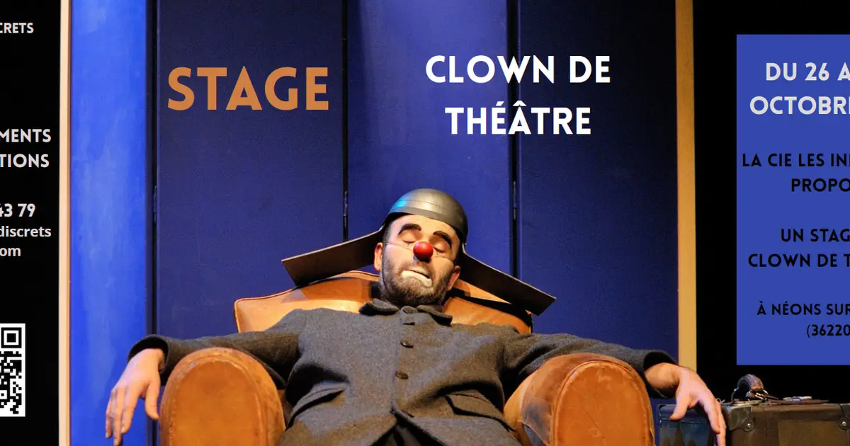 Stage clown de théâtre