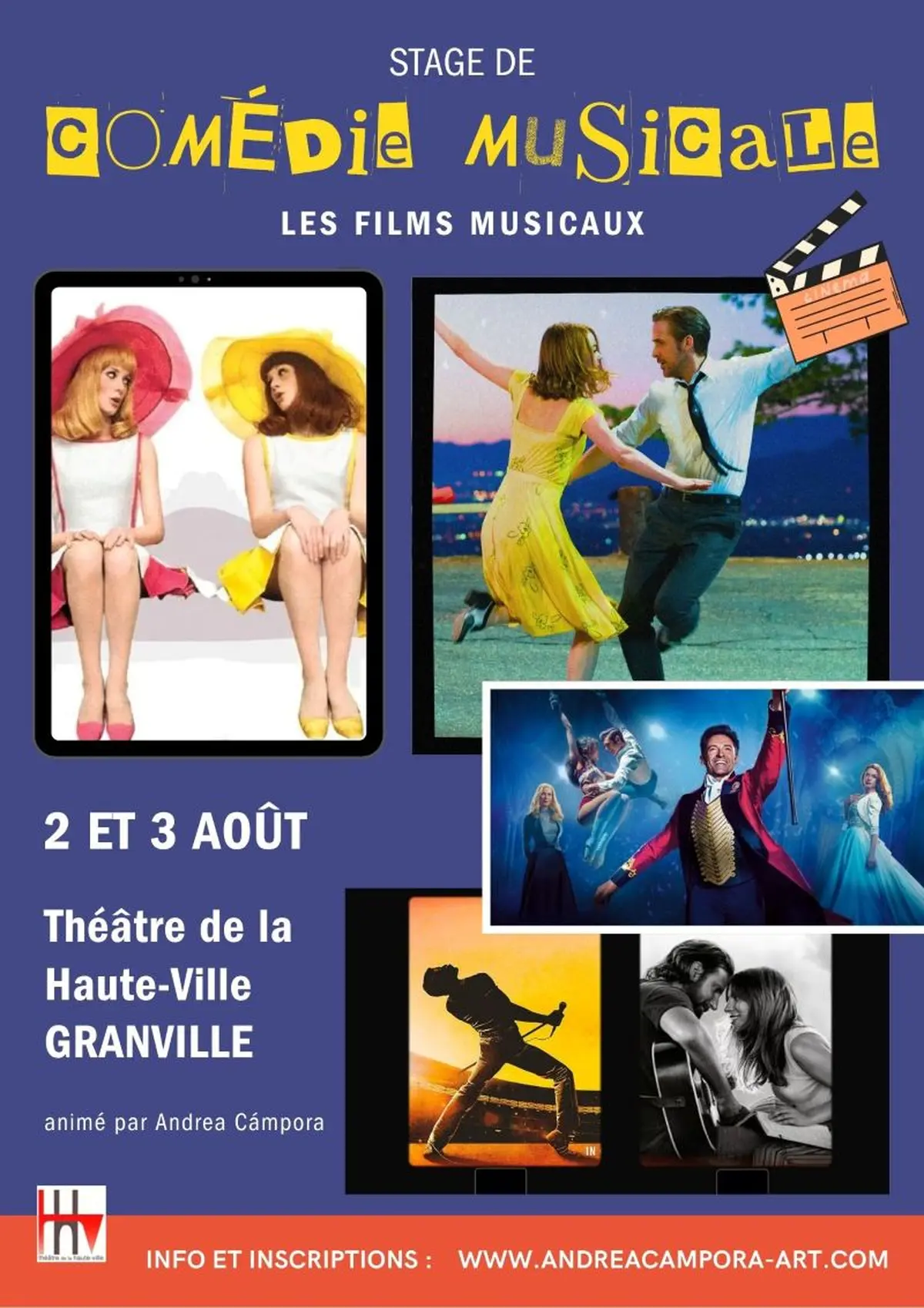 Stage comédie musicale : LES FILMS MUSICAUX
