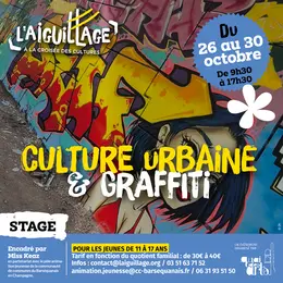 Stage culture urbaine &amp; graffiti