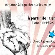 Stage d'acro-portés : initiation à l'équilibre sur les mains